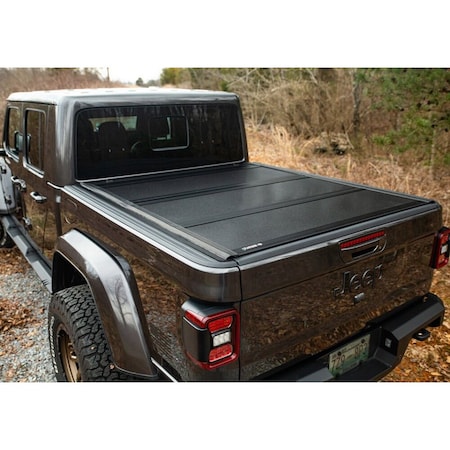 Undercover TONNO HARD FOLDING Hard TriFold NonLockable Black Matte Textured LineX Coated Aluminum AX32010